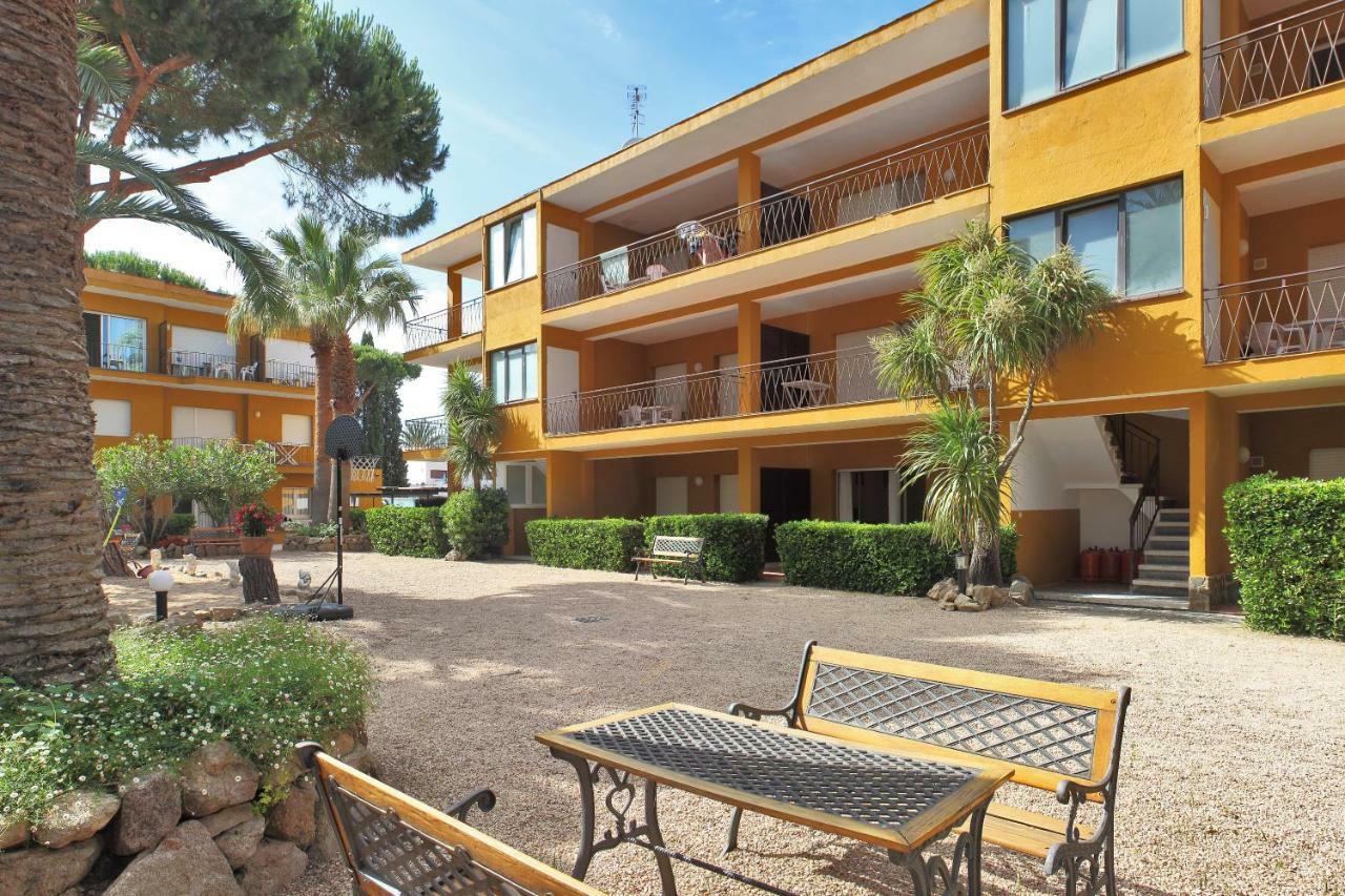 Apartamentos Les Palmeres プラヤ・デアロ エクステリア 写真