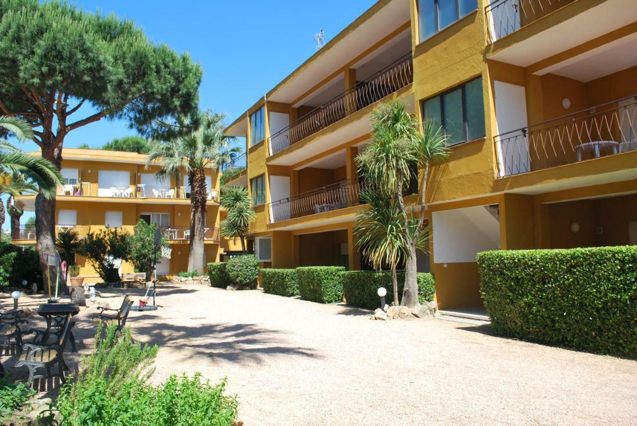 Apartamentos Les Palmeres プラヤ・デアロ エクステリア 写真